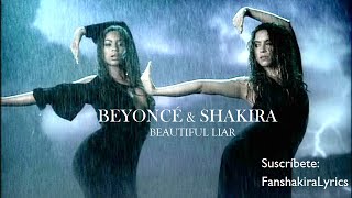 Beyoncé amp Shakira  Beautiful Liar Lyrics [upl. by Marion68]