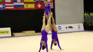 Gymnastics MIAC 2014 Junior WG Balance USA [upl. by Leikeze]