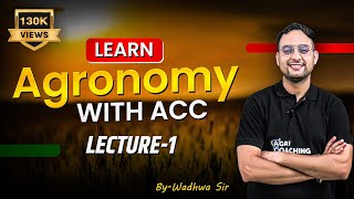 FREE CLASSES Agronomy1 Bilingual I Classification of CropsI  Agri Coaching Chandigarh [upl. by Edwyna]