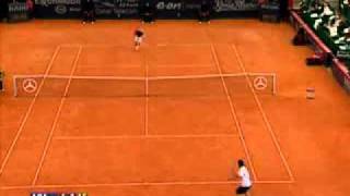 Radek Stepanek vs José Acasusoavi [upl. by Aiyt]