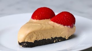 NoBake Dulce De Leche Cheesecake [upl. by Ahsitaf553]