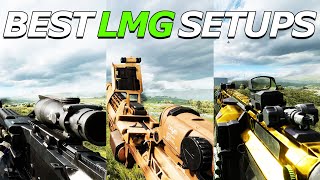 Best Setup For EVERY LMG in Battlefield 2042 Season 7 [upl. by Hussein]