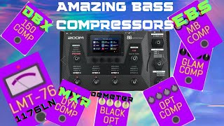 PT5 Are Digital Bass Compressors Any Good B6 MultiEffectsZoomSoundLabtcelectronic​⁠ [upl. by Magdalen405]