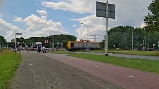 Spoorwegovergang Blerick Venlo  Dutch Railroad Crossing [upl. by Iderf441]