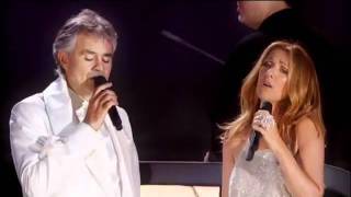 Andrea Bocelli amp Celine Dion  The Prayer Official Live Video [upl. by Airdnaid455]