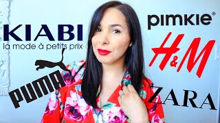 BIG SUMMER FASHION HAUL  Aliexpress Zara HampM KIABI Pimkie [upl. by Wilbert14]