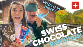 SWISS CHOCOLATE BATTLE Best Chocolate for your Switzerland Trip  Laderach Lindt Chocolate…amp More [upl. by Hegyera]