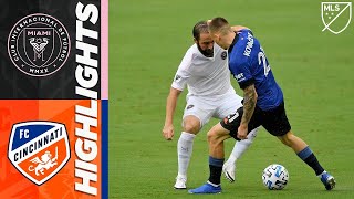 Inter Miami CF vs FC Cincinnati  November 8 2020  MLS Highlights [upl. by Midas]