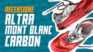 Altra Mont Blanc Carbon prestazioni top a zero drop [upl. by Edris755]