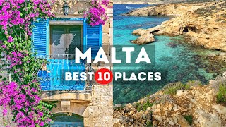 Amazing Places to Visit in Malta  Travel Video [upl. by Angelina]