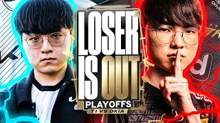 T1 VS DK ELIMINATION SERIES FOR A CHANCE AT WORLDS  LCK PLAYOFFS 2024  CAEDREL [upl. by Simmie]