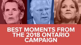 Best Moments from the 2018 Ontario Election Campaign [upl. by Geno]