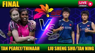 🔴LIVE  Tan PearlyThinaah Muralitaran vs Liu Sheng ShuTan Ning  Hongkong Open 2024 [upl. by Nahej124]