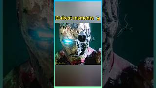 Darkest moments ☠️🔥 avengers mcushorts marvel darkest moments in the MCU sad shorts edit [upl. by Etnoled]