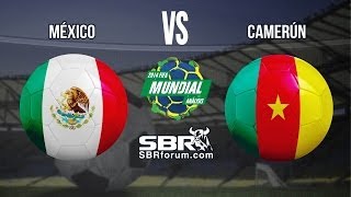 México vs Camerún  Apuestas Deportivas  Copa del Mundo 2014 [upl. by Eirrej]