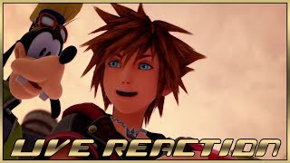 Live Reaction  Kingdom Hearts III Classic Kingdom Trailer [upl. by Stearns341]