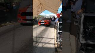 Duelo Ford Mustang arrancones Tecamachalco 2024 dragracing [upl. by Enelav]