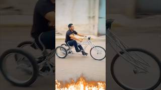 Awesome Custom Trike Test Ride shorts bikelife [upl. by Trescott]