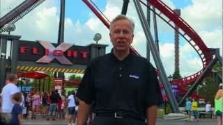 Six Flags New Attraction Announcement 2013 [upl. by Gewirtz374]