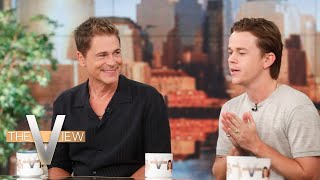 Rob Lowe And John Owen Lowe Talk Teaming Up On Screen For Season 2 Of Unstable  The View [upl. by Durware]