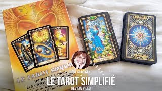 Review  Le Tarot Simplifié  Le Tarot doré [upl. by Claudetta]