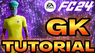 FC 24  GOALKEEPER TUTORIAL fc24 eafc24 goalkeepersaves [upl. by Mich]