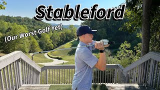 We Tried the Stableford Format Except We Are Bad at Golf [upl. by Avad]