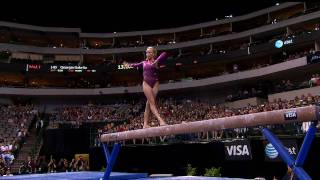 Nastia Liukin  Balance Beam  2009 Visa Championships  Women  Day 1 [upl. by Paapanen]