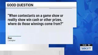 Good Question Who pays out the winnings from a game show or reality show [upl. by Reidid680]