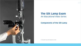 The Slit Lamp Exam – Episode 1 Components of the Slit Lamp [upl. by Idnak614]