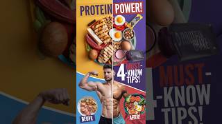 Boost Your Muscle With THESE High Protein Diet Hacks🤯💯 sportfeed fitnessgrow helthtips [upl. by Yllut]