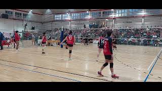 Pelotaris vs Santa Voley Primer Set Sub 18 25052024 La Ruta del Voley Florida [upl. by Samot95]