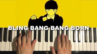 How To Play  Bling Bang Bang Born Piano Tutorial Lesson [upl. by Suivatnad]