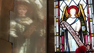 Copford Church Angels Reflection Essex January 2024 [upl. by Teak]