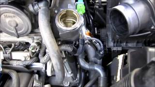 How to Replace Volkswagen Beetle Coolant Temp Sensor P3081 [upl. by Boyes459]