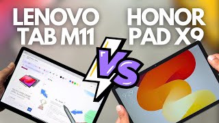 Lenovo Tab M11 vs HONOR Pad X9  Budget Bust Up  How Do They Compare [upl. by Hannan980]