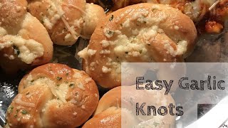 DIY GARLIC KNOTS  How to make garlic knots [upl. by Bullough587]