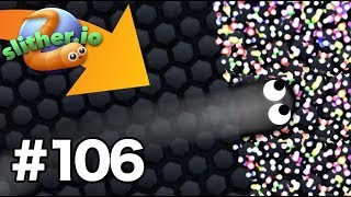 Invisible NINJA Skin modhack INSANE KILLS  Slitherio Gameplay Part 106 [upl. by Mallory93]