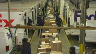 Inside FedExs big shipping day [upl. by Iteerp]