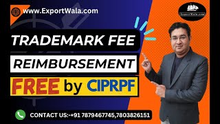 Trademark Fee Reimbursement by CIPRPF India SME Forum  Hindi  Ankit Sahu [upl. by Garrison]