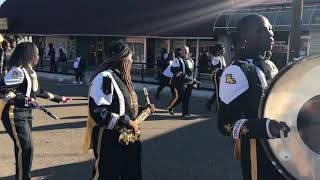 5327 Ferriday High School Marching Band Grambling Homecoming 2019 [upl. by Neelehtak246]