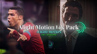 Alight Motion Mega 14K Pack  SHAKES  CC  TEXT ANIMATIONS  TRANSITIONS  OVERLAYS  XML amp LINK [upl. by Lledrac855]