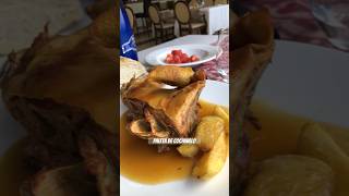 Paleta de cochinillo food foodie streetfood [upl. by Tiertza75]