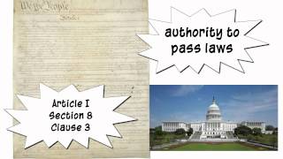 What is the Commerce Clause [upl. by Henarat191]