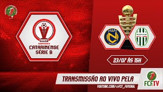 AO VIVO  NAÇÃO X METROPOLITANO  CAMPEONATO CATARINENSE SÉRIE B 2023 [upl. by Lundquist]