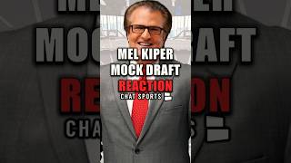 Mel Kiper Mock Draft reaction for the Las Vegas Raiders shorts [upl. by Scornik]