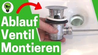 Ablaufventil Waschbecken Montieren ✅ ULTIMATIVE ANLEITUNG Wie Ablaufgarnitur mit Hebel Einbauen [upl. by Murial791]