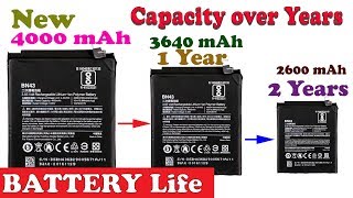 Shocking  Mobile Phone Battery Life Capacity After One amp Two Years [upl. by Enomaj]