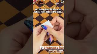 🙅‍♀️🔴 PressOn Nails Avoid These Top 3 Rookie Mistakes 💅💥 nailart nail nails naildesign [upl. by Rhynd]