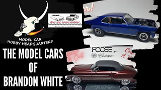 Model Cars Of Brandon White AKA The Mile High Scale Modeler Ep201 [upl. by Halyahs]